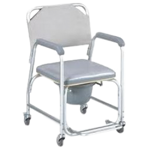 Aluminium  All-in-One  Shower , Commode Wheelchair